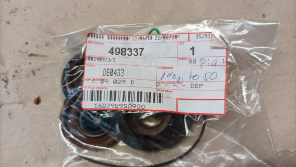 Aprilia Piaggio Vespa Satz Simmerring Dichtring Kurbelwelle 498337