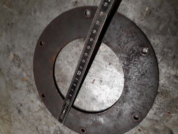 Simson AWO Druckplatte