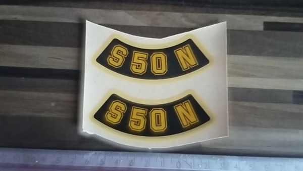 Simson s50n wasserabziehbild original