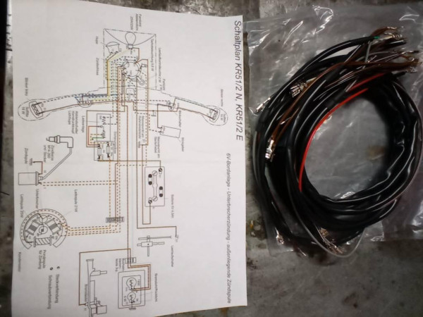 simson schwalbe Kabelbaum