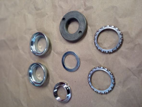 Simson Schwalbe Vogelserie Lenkkopflager 7 Teilig Lenkungslagersatz