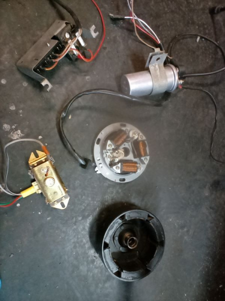 Simson Zündung Lichtmaschine komplett