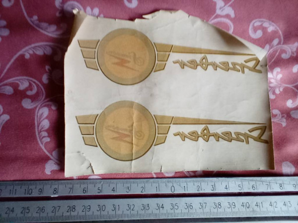 Simson sr4-4 Wasserabziehbild