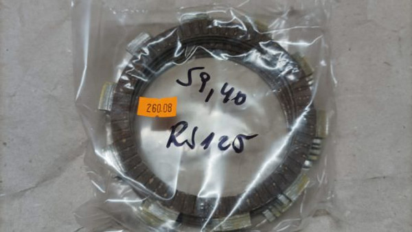 Aprilia RS 125 Kupplungscheibe Kupplung Belaglammele Set