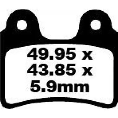 Bremsklötze Bremsbeläge EBC FA303 AJP Beta Gas Gas Honda Sherco