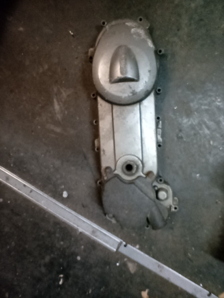 Piaggio TPH Motor Seitendeckel Variodeckel
