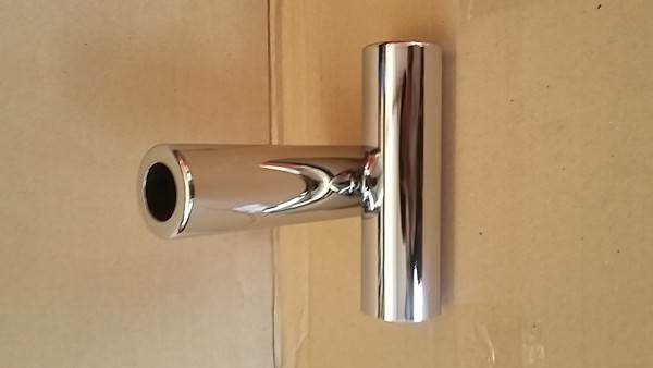 Paar Simson Schwalbe Stossdämpfer Chromkappe