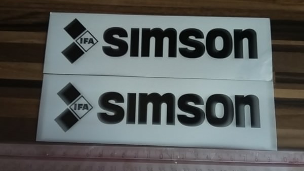 Wasserabziehbild IFA SR 50