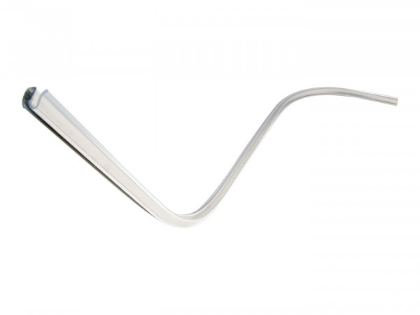 Vespa lx verkleidung kantenschutz schlitzrohr beinschild links