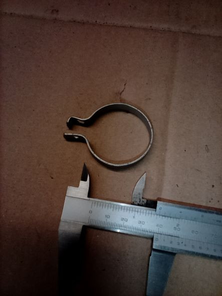 MZ etz TS Gabel Faltenbalg Halter